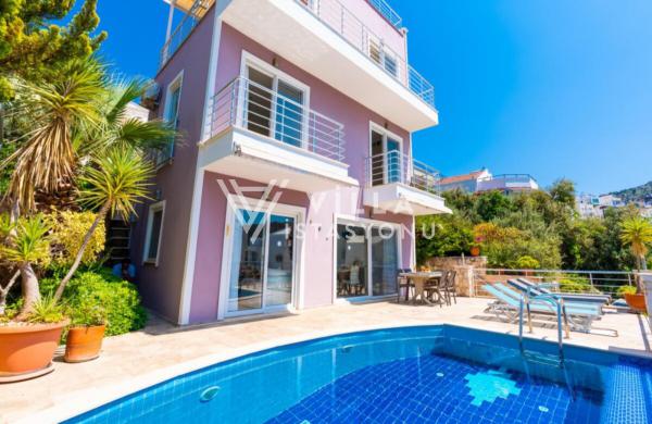 Villa Sunset Kalkan, Antalya Kaş Bölgesinde 6 Kişilik Tatil Evi