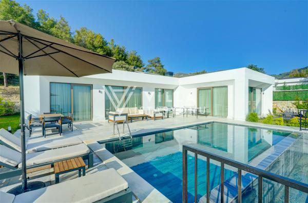 Villa Earth Kalkan, Antalya Kaş Bölgesinde 6 Kişilik Villa
