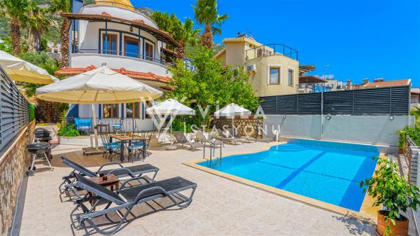 Villa Nisan Kızıltaş Kalkan Merkez'de 6 Kiralık Villa | Villa İstasyonu